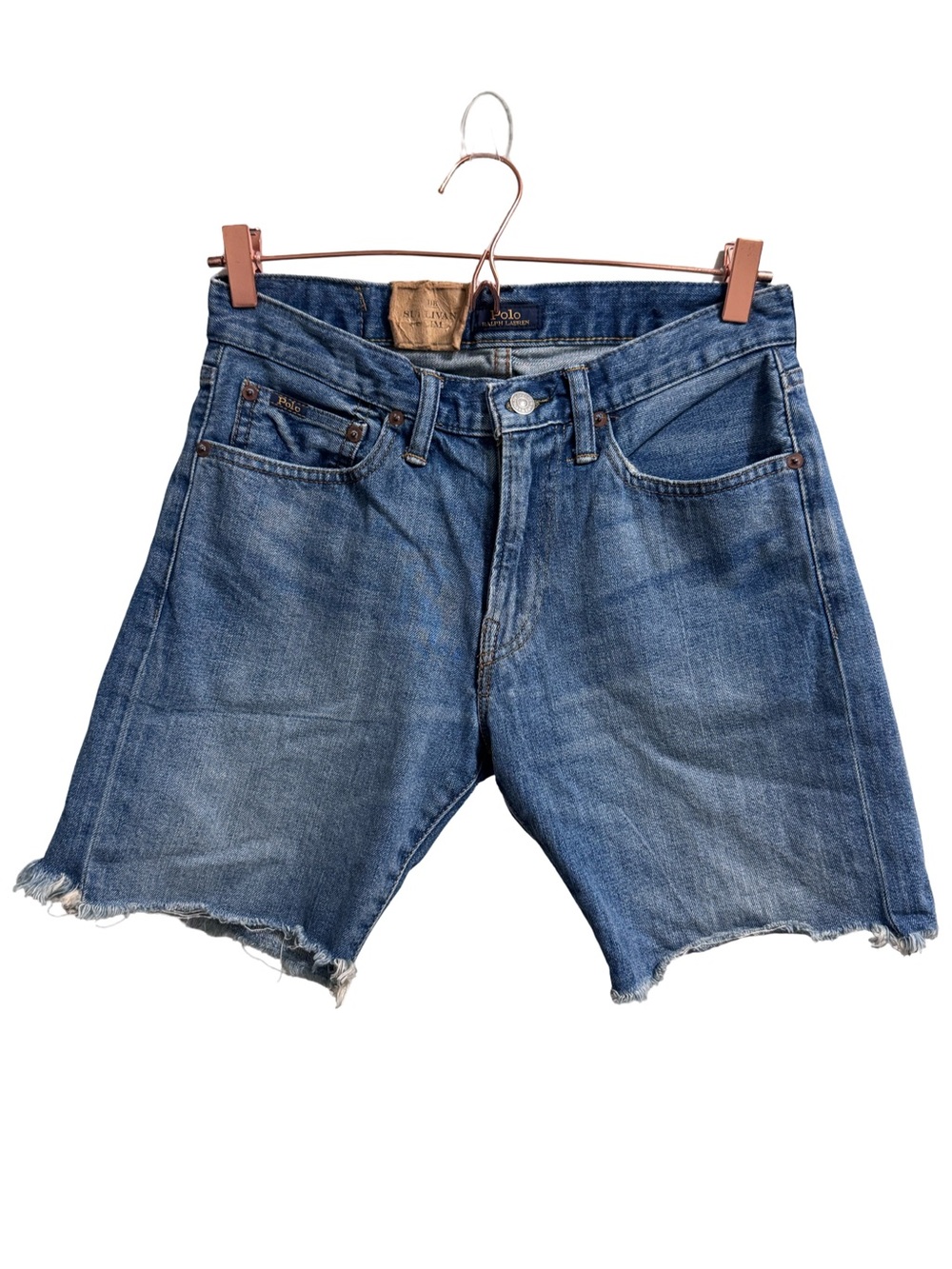 NWT Polo Ralph Lauren The Sullivan Slim Raw Hem Shorts Size 29